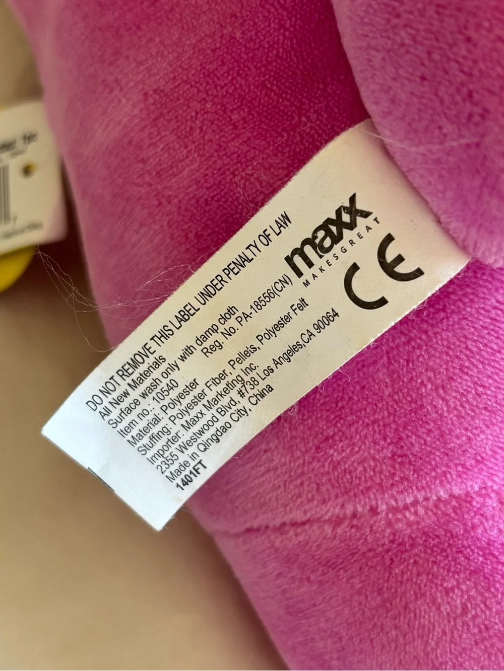 Pink Flower Plush Crewmate Stuffed Toy - Kids Plush Character